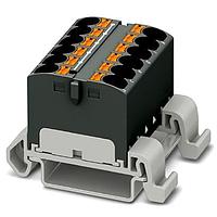 PHOENIX CONTACT 3273694 ບລັອກການຈັດຈໍາໜ່າຍ Push-In PTFIX 12X4-NS35A BK