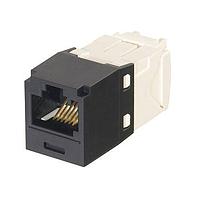 Panduit CJK688TGBL ຕູ້ເຊື່ອມຕໍ່ແບບມົດູລາ / ຕູ້ເຊື່ອມຕໍ່ Ethernet Mini-Com Keyed Mod Cat 6 UTP 8 pos