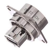 Amphenol Socapex USBF21NSCC ຝາປິດອັດໂຕ USB, ອັດເຊັດທີ່ມີເຫັນເຫຼັ້ມກະເທດ USB FIELD SNAP CAP METALIZED INSERT NK