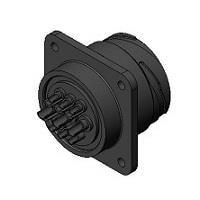 JAE Electronics JL10-2E20-18PE-B ຕົວເຊື່ອມນໍ້າກັນ 9-ຕຳແໜ່ງ ປະຕູຮັບ, ຕິດຕູ້