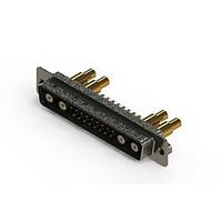 EDAC 627-21W4622-7N2 ຕົວເຊື່ອມຕໍ່ Mixed Contact D-Sub Connectors Vertical Combo Dsub