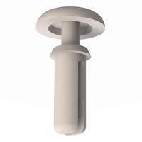 Essentra Components 27SR1660400 Snap Rivet Snap Rivet, ຮູ .170, ຄວາມຫນາຂອງແຜ່ນ .250-.265