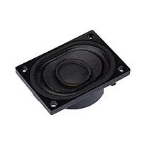 Same Sky (formerly CUI Devices) CDS-4028-16 ແມ່ເຫຼັກໄຟຟ້າ 40 X 28.3 mm, ຂອບສີ່ຫຼ່ຽມ, 2 W, 16 Ohm ລຳໂພງໂກນຜ້າແມ່ເຫຼັກ Neodymium