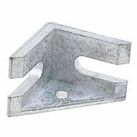 RK Rose+Krieger 4014101 ຂາຍອງມຸມ BRACKET, ANGLE, 40-1, SINGLE BRACE, 28 X 38MM, DIE CAST ZINC
