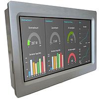 Industrial Shields 003002000300 Multi-Touch Touchberry PI 10.1 4B 2GB RAM ລວມຢູ່ (Panel PC ອຸດສາຫະກຳ EMC ອະລູມິນິມ - Raspberry Pi 4B 2GB RAM ລວມຢູ່ + ບັດ uSD ມີ Raspbian)