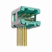 Harwin G125-MH20605L7P ຮອດເດີແລະຮ້ອງສາຍ MHRZ 4.5MM/SMT 2X03P