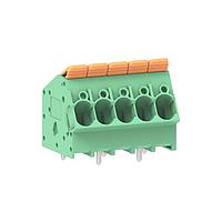 Molex 221392-0005 ບລັອກຂໍ້ຕໍ່ຄົງທີ່ 7.50mm Pitch Lever Activated Fixed Mount PCB Term Block 35 Entry LR Term 5 Ckt