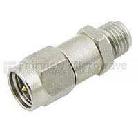 Fairview  SA26B-04  4 dB Fixed Attenuator SMA Male To SMA Female Up To 26 GHz Rated To 2 Watts With Passivated Stainless Steel Body