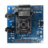 ROHM Semiconductor RB-S22Q66xTB32 ບອດອ້າງອີງການສັກສອນສຽງສໍາລັບ ML22Q663, ML22Q664, ML22Q665 ແລະ ML22Q666, ທີ່ມີ ML22Q665-NNNTBZ0BX ຖືກຕິດຕັ້ງຢູ່ຈຸດຊື້.