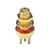 Wurth Elektronik 60312052111533 ຕູ່ມຕ່າງ WR-SMA SMA PCB THT J ST IP67 12.4mm R MT