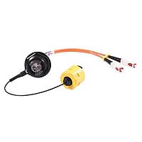 HARTING 33044110010002 ການປະກອບສາຍເສັ້ນແອບຕິກແບບເບມຂະຫນາດຂອງບັງຫຼັດ D-Hole, 2 ຊ່ອງ - 2xSC, MM 50/125OM3, LSZH, 1m