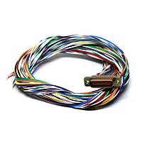 ITT Cannon MDM-25SH006B-F222 ຕູ້ຕໍ່ Micro-D D-Sub MICRO 25C S 36" RBW HT