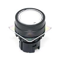 Omron Automation and Safety A22NZ-BNA-UWA ຂອງຫຼັກພາສາພລາສຕິກຂອງຮູບກົງ, ພື້ນສີຂາວ, ພື້ນແກ້ວ