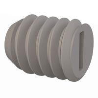 Essentra Components 012520G031 ຊຸດສະກຣູ Set Screw, ຫົວສະກຣູມີລູກຮອບ, 1/4-20 ການດັບກະດູກ, 5/16 ຍາວ