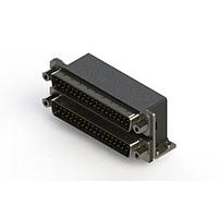EDAC 661-037-264-053 ຕູ້ສະຫນອງ Dual Port D-Sub ມຸມຂວາ ຕູ້ສະຫນອງ Dual Port D-Sub