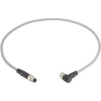 HARTING 21348083380075 ເສັ້ນສາຍເຊນເຊີ / ເສັ້ນສາຍອັກຕູເວດເອັດ M8 3PIN M/F STRT/RA DOUBLE END 7.5M PVC