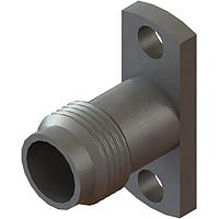 Amphenol SV Microwave SF3321-60003 ຕູ້ຕໍ່ຕ່າງພອດເດີດ 1.85mm F FlangMntCon 2Hole Accepts0.009 P