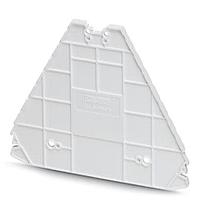 PHOENIX CONTACT 3270154 ບລັອກຕິດຕາມລູກລົດ DIN Rail Terminal Blocks D-PTRV 8 WH END COVER WHITE