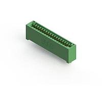 EDAC 345-018-544-101 ປຸ່ມຊອກເຕີ .100" (2.54mm) ຕິດຕໍ່ຂອງບັດຂອງຂອບ