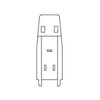 Amphenol FCI 70297-002LF ກະແຈກລະບົບ MINI COAX CTW