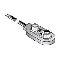 Eagle Plastic Devices 123-5004-GR ບແຕຣີ ສແນບ BLK MOLDED 2PC I-4"