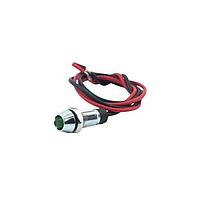 Mallory Sonalert FL1M-6CW-4-G3V ໄຟສະແດງບົດບົວ LED ສີຂຽວ 6MM ແມັດ 3VAC/DC