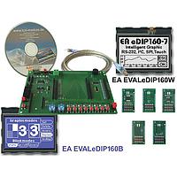 DISPLAY VISIONS EA EVALeDIP160B ເຄື່ອງມືພັດທະນາ StrEval Kit ສີຟ້າ-ຂາວ ມີ Intf Exp ແລະ CD