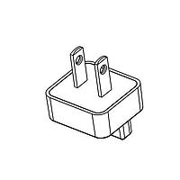 XP Power AMF PLUG US ປລັກສາມາດແທນກັນໄດ້ US AC PLUG FOR AMF