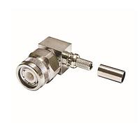 Amphenol Times Microwave Systems EZ-200-TM-RA-X ຕົວເຊື່ອມ TNC-Male (ປລັກ) ຕົວເຊື່ອມຄຣິມປ໌, ມຸມຂວາ, ບໍ່ມີການຕັດຂອງກະດູກ