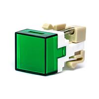 Omron Automation and Safety A3SA-90B1-24SPW ສະວິດຊ໌ອັກຊັນສແນັບມີໄຟ PB,P ສີຂາວ, ສີ່ມະຫັດ 24V