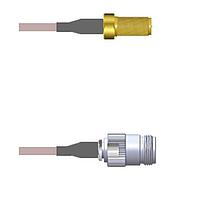 Amphenol Custom Cable Q-710200005108i ສາຍສະບັບ RF SMA-SJ/N-SJ G316 108I