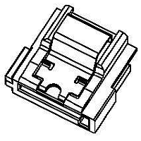 Molex 67489-9002 SATA SATA RECEPT.SIGNAL C CABLE CONN STRAIGHT