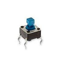 E-Switch TL1105TF100Q ສະຫນັບສະຫນູນ Tactile Switch Thru hole 6mmx6mm SPST-NO 0.05A 50V