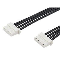 Molex 226207-1042 ການປະກອບສາຍສະແຕນລະດັບລະດັບ Mini-SPOX-to-Mini-SPOX (OTS) ສາຍ ASSY 2.50mm Pitch SR 150mm LEN Tin, 4 Ckt