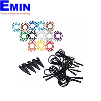 Chauvin Arnoux P01295476 Kit 4 test Leads Croco BK