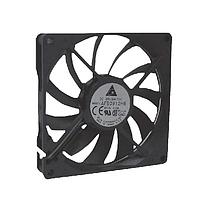 Delta Electronics, Inc. AFB0912HHB-R00 ພັງລົມ Tubeaxial Tubeaxial, 92x15mm, 12VDC, Ball Bearing, 3-Lead Wires, Locked Rotor Sensor