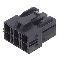 Molex 151207-2606 ກອງຢູ່ຮັບ Receptacle CP-6.5 Recpt Hsg PA66 GW ສີດຳ 6Ckt