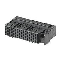 Molex 76460-5016 ຕູ້ຕໍ່ໄຟຟ້າຄວາມໄວສູງ / ຕູ້ຕໍ່ໄຟຟ້າແບບມົດູເລີລ Impact DC 2x16 GR Sn