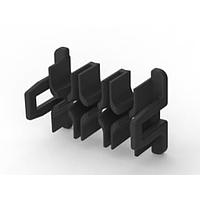 AMP Connectors - TE Connectivity 1971778-3 ເຄື່ອງມືເພີ່ມ 2 X 3 150C BLK TPA-Locking Plate