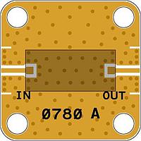 Quantic X-Microwave XR-A9H6-0404D ຕົວກັ້ນສະຕຣີບແບນດ໌ Band Pass Filter, BP0CA1100A700 [PCB: 0780]