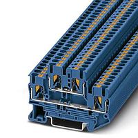 PHOENIX CONTACT 3210570 ບລັອກຕິມເນີລະບົບ DIN Rail Terminal Blocks PTTB 2,5 BU