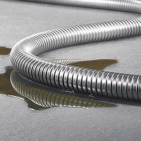 HellermannTyton SSU16-10M ທ່ອງແລະທຸບອິນ HelaGuard Metallic Conduit, ຍືນຍາວພິເສດ, 0.38" (16mm) ພື້ນທີ່, SS316, ເຫຼັກ, 32.8 ຟຸດ/ລົດ