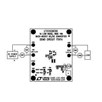 Analog Devices DC1797A ບອດທົດລອງຕົວຄວບຄຸມແຮງໂຕລະສະຫຼຸບ - Switching Regulator LTC3536EDD ? 1A, Low Noise, W