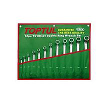 Toptul GAAA1204 round 75 degree round wrench set