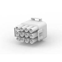 AMP Connectors - TE Connectivity 794742-1 ຕູ້ແບດເຕີຣີແລະປຸ່ມຕໍ່ຕ່າງ 12P UMNL PLUG HSG NATL
