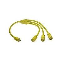 Molex 1301540055 ຕົວເຊື່ອມສາຍສາຍສະເລີຍ MOLDED W-SPLICE (1)2447&(3)2547