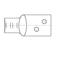AMP Connectors - TE Connectivity 184256-1 ຂໍ້ຕໍ່ 600MCM 3/8