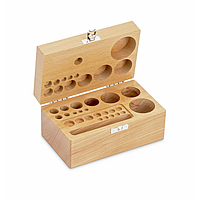 KERN 353-450-200 ກະຕ່າໄມ້ສໍາລັບຊຸດນ້ຳໜັກ (ຮູບສະເລ່ຍ/ກະທັບ, 1 mg - 500 g)