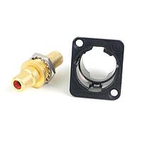 Switchcraft BPJJ01AUX ຕົວເຊື່ອມ RCA Phono BLKHD RCA JCK TO JCK