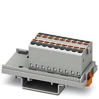 PHOENIX CONTACT 1046949 ບລັອກການຈັດຈໍາໜ່າຍ PTFIX 18X1 5-NS35 GY